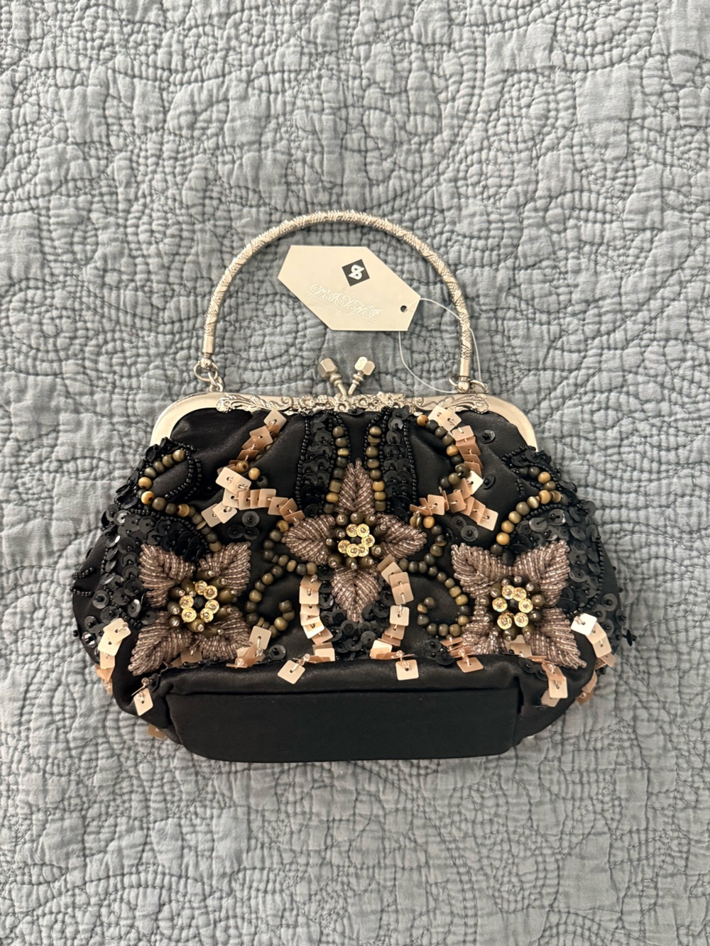 Vintage beaded handbag